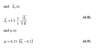 DNV RP-C201 Plate/Stiffener Buckling (2010) | Help | SDC Verifier